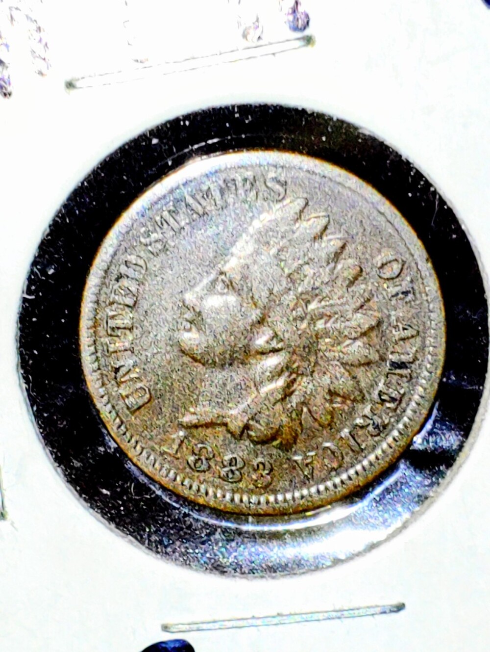 1883 Indian Head Cent - Copper Tone Collector Coin